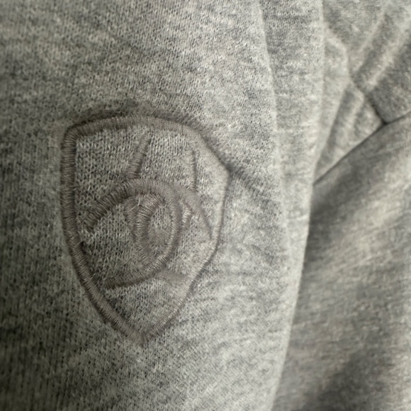 Ariat Quilted Fleece Hoodie XL New with tags 60% cotton/40% polyester fleece - Picture 2 of 4